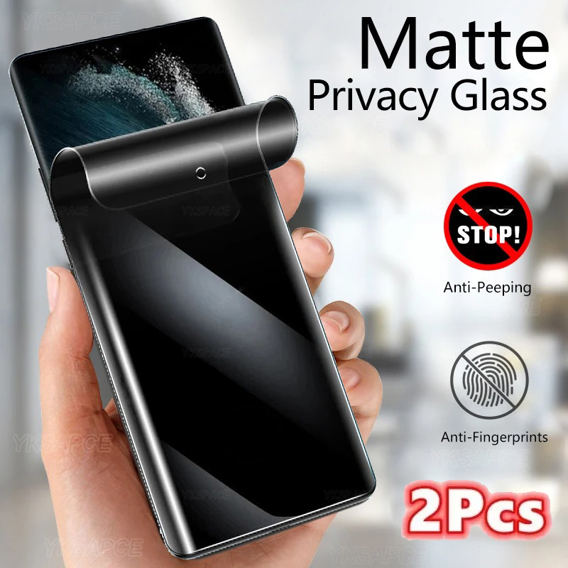 Oppo Reno 12 - 2 adet Mat + Gizlilik Yumuşak